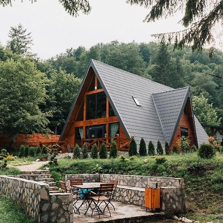 Campulung Chalet A Frame Villa Bughea de Sus Exterior photo